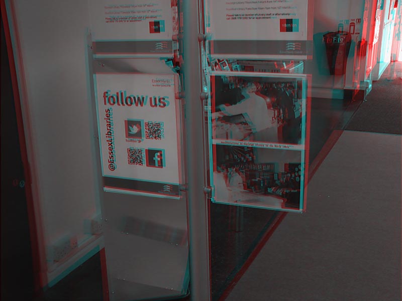 library stand