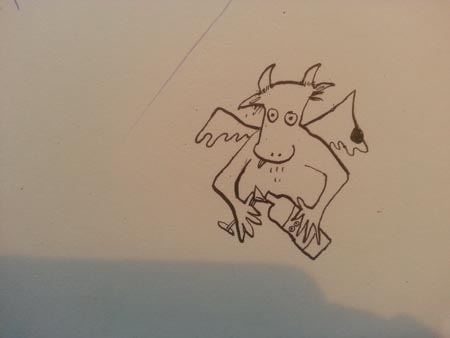 drawn