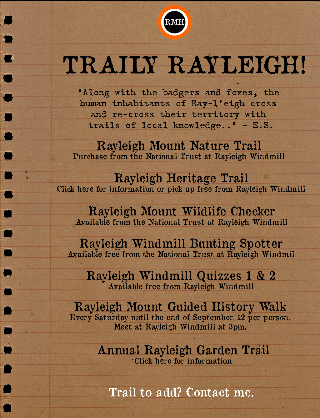 Traily Rayleigh